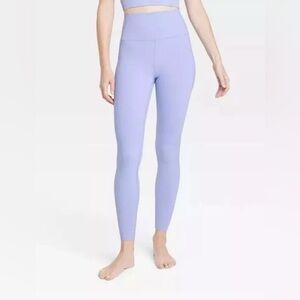 All In Motion Women's Large Lilac Purple Everyday Soft Ultra High-Rise Leggings